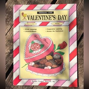 Valentine’s Day unit study work book, homeschool,teacher ,educational